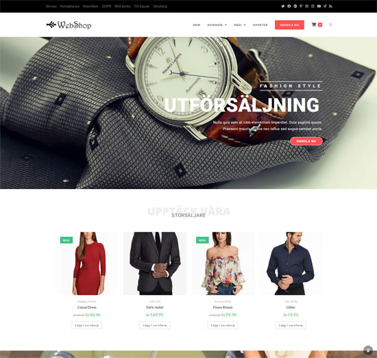 woocommerce webshop