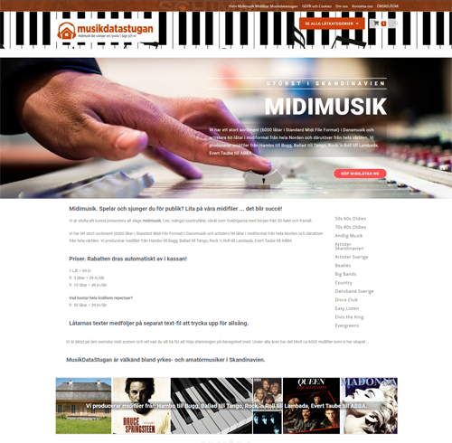 musikdatastugan woocommerce