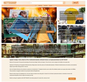 Läs mer om artikeln NETTOSHOP – Webshop för Musik, Film och Mer