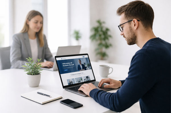 köpa hemsida till företag komplett lösning wordpress